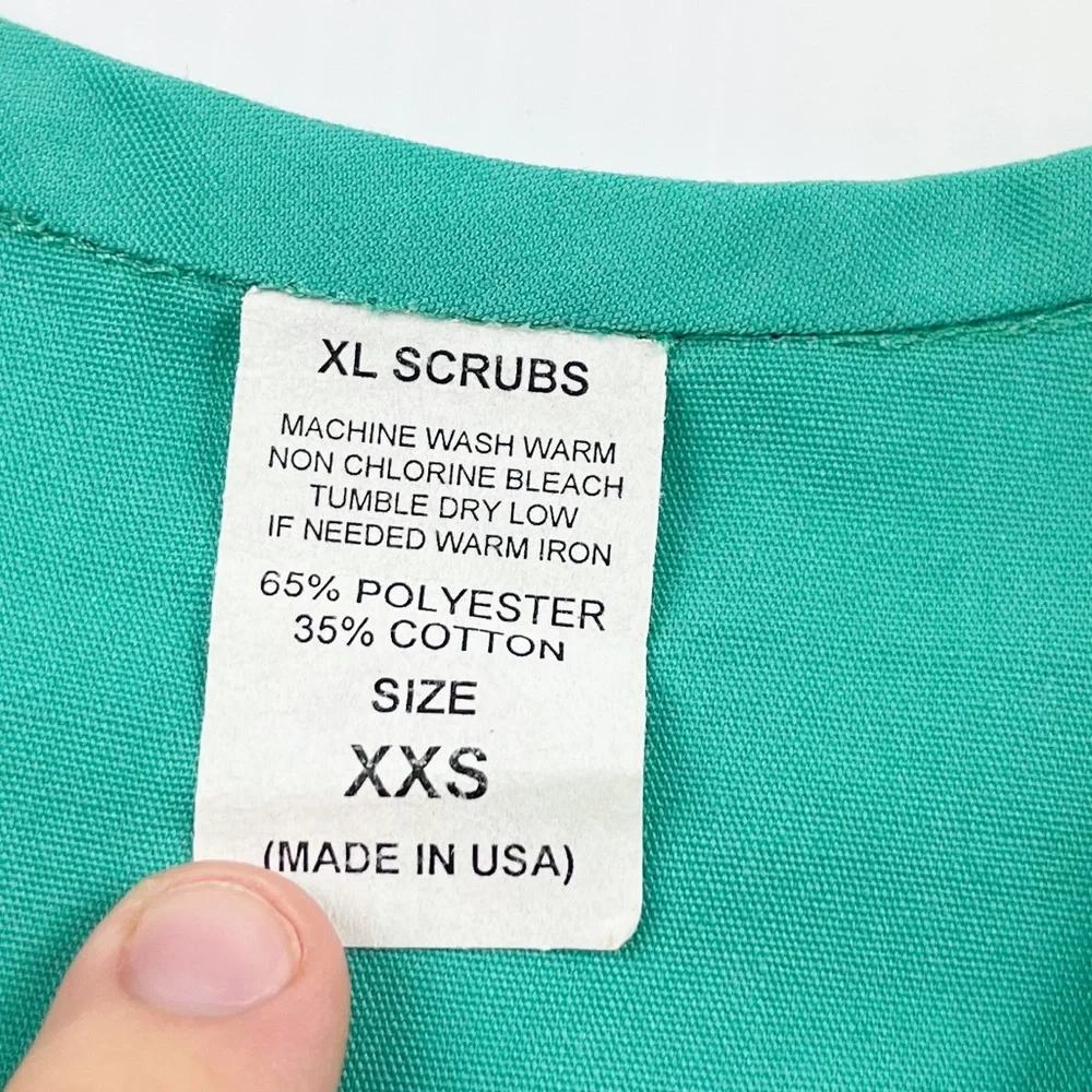 Green Medical Scrubs Unisex Halloween Doctor Nurse Costume Youth Boys Girls